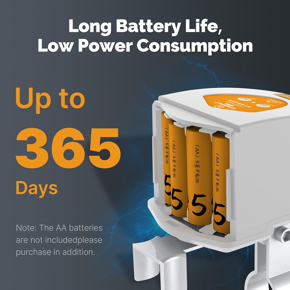 Для ZigBee Умный контроллер клапана воды, газа с батарейным питанием Совместимый с Alexa и Google Home Умный привод клапана воды