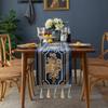 CHYG Table Court Table Interior New Shop Width 33X260cm Runner, Nordic, Style, Center, Rectangular, Tablecloth, Elegant, Flower, Tassels, Classic,