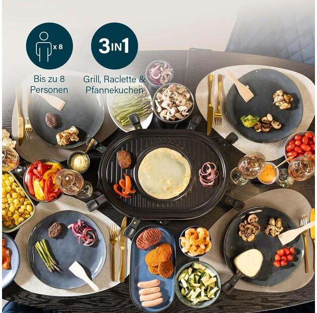 Raclette Grill Princess 162700 Oval Grill Party (01.162700.01.001)
