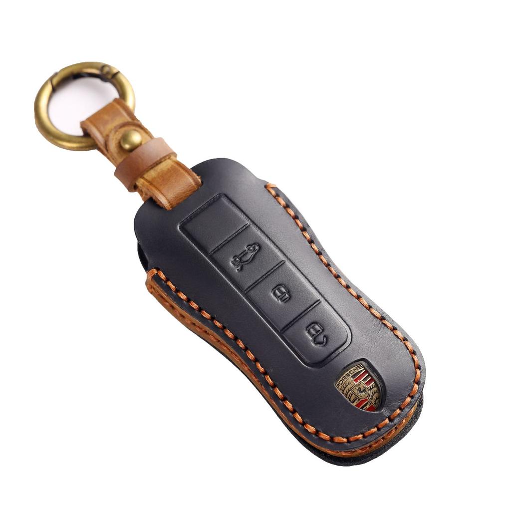 Чехол для ключа автомобиля для Porsche key cover 718 Cayenne Kaman чехол для ключа автомобиля из натуральной кожи