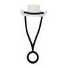 1/4Pcs Reusable Silicone Cowboy Hat Straw Covers Dust-Proof Straw Caps for Stanley Cup 30 40 Oz Bar