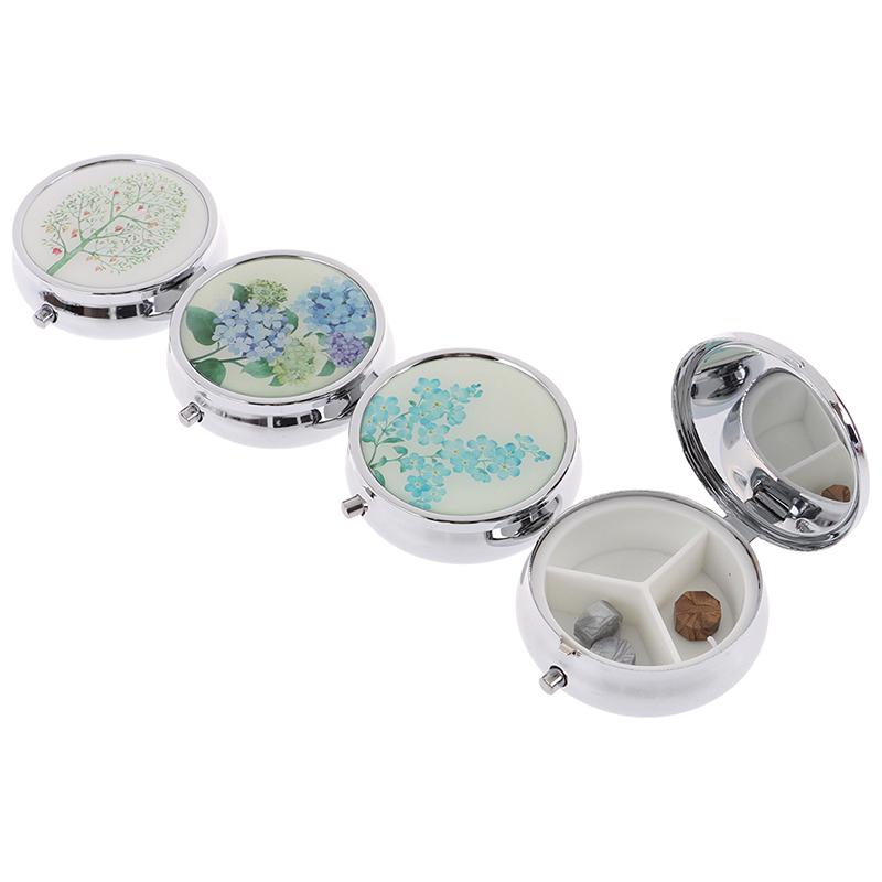 Органайзер для лекарств, портативная коробка для таблеток, контейнер для хранения косметики, складной чехол для таблеток