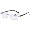 4 Pairs Strength: 1.0~4.0x Reading Glasses Black+Blue Presbyopia Eyeglasses  Readers
