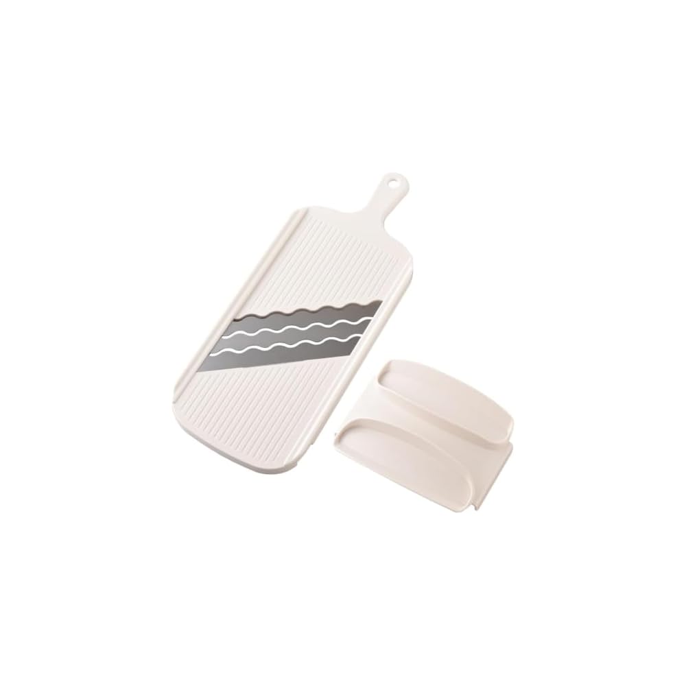 Ernest Triple Wave Wide Slicer - Grates 3 Times Faster with 3 Wavy Blades. Wide type for quick