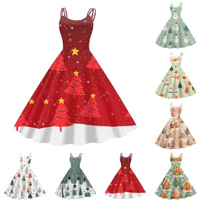 Женское модное печатное сексуальное коктейльное платье без бретелек в готическом стиле в стиле панк-винтаж