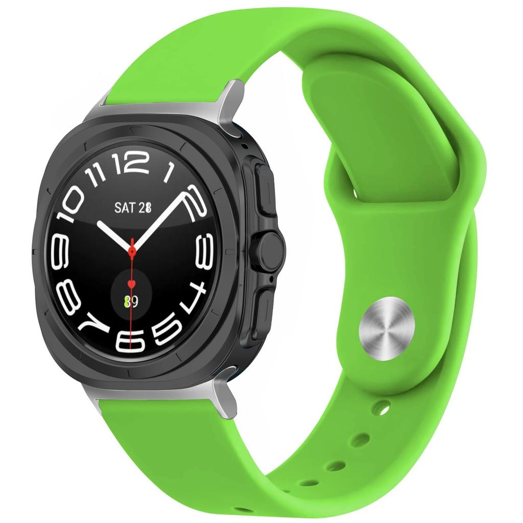 Спортивный силиконовый ремешок для Samsung Galaxy watch 7 ultra Ремешок 47 мм Аксессуары correa Браслет galaxy watch 7 FE 44 мм 40 мм 40 ремешок