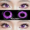 Eyeshare Colored Contact Lenses 2PCS Halloween Costume Colored Invisible Red Lenses Cosplay Color Makeup Purple Contact Lenses Eye Makeup Lenses