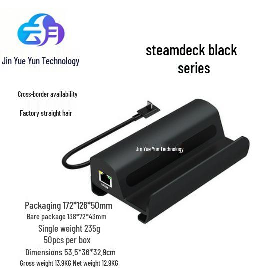 Док-станция для ноутбука Type C на HDMI с VGA, Gigabit Ethernet, USB 3.0 и кардридером SD/TF