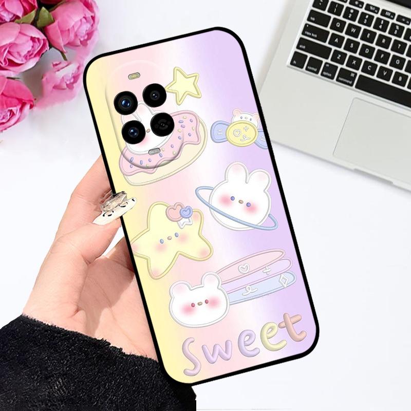 Для Huawei nova 13 5G Чехол BLK-AL80 Цветочный Ударопрочный Силиконовый Матовый TPU Чехол для Телефона Для Huawei nova 13 Pro Capa MIS-AL00 Fundas