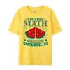Funny Teaching Math Teacher Mathematics School Printed TShirt Cheap Clothing Camiseta Masculina