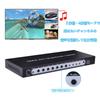 HDMI-экран 4 1080P Аудиоканал RS232 для инженеров и сплиттер ES-Tune, Входы/1 Выход, Совместимый, 6-режимный сплиттер, Переключение, Управление, Мониторинг.