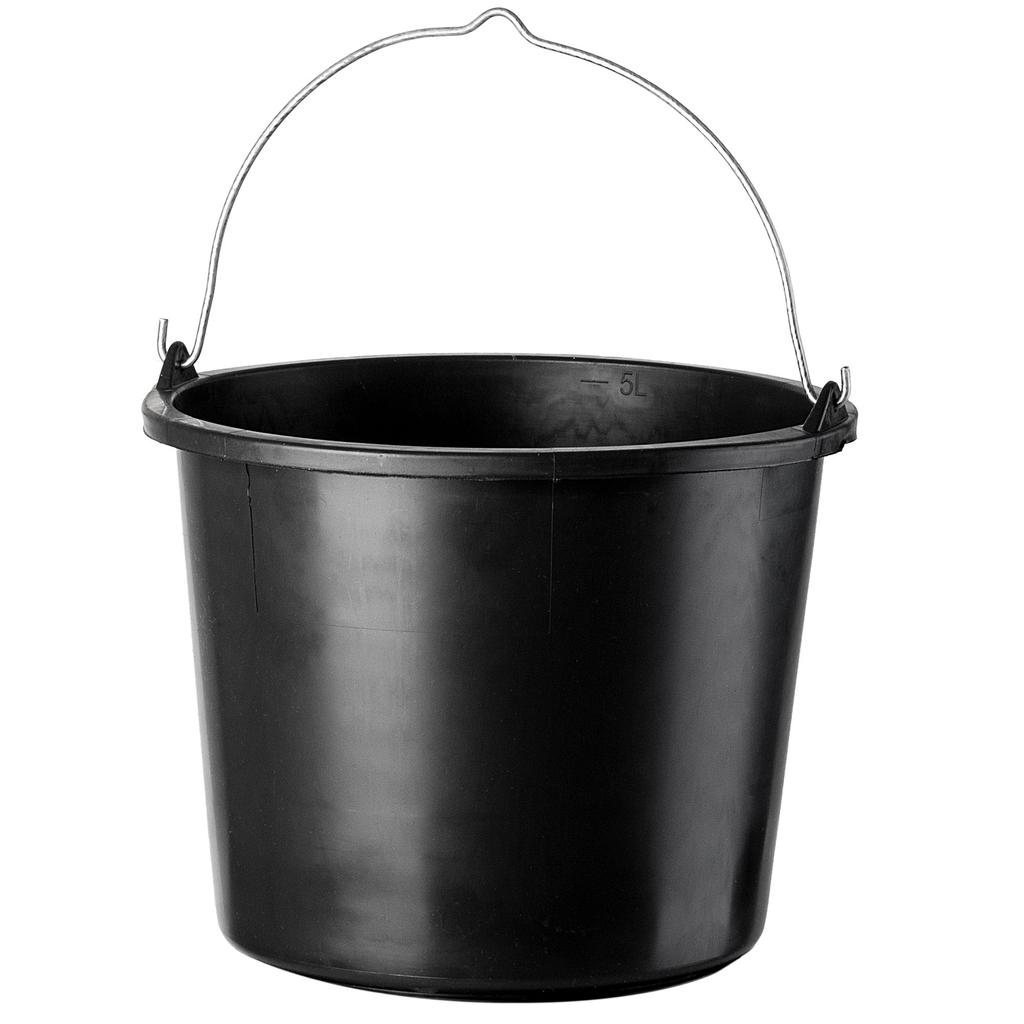 KADAX Plastic Construction Bucket Household 5L 15pcs