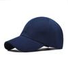 Fashion Solid Colour Baseball Cap Couple Curved Eaves Tongue Hat Sun Hat