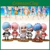 Adorable 9cm Pvc Rem And Ram Figures From Zero Two World Anime Collectibles