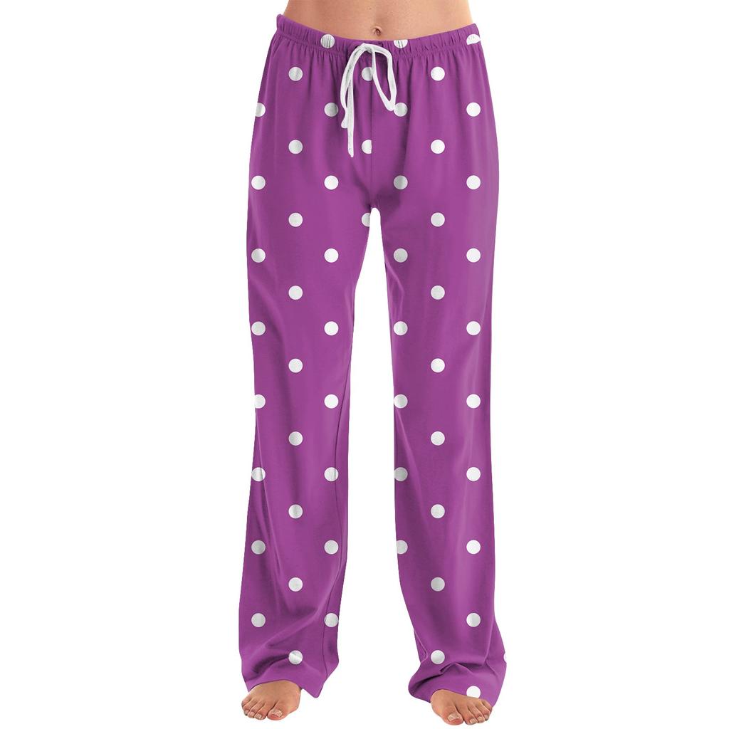 Женские модные свободные повседневные брюки с пасхальным принтом