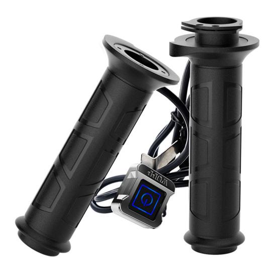 1 пара, 3 температурных режима, интеллектуальная вилка управления DC12V, встроенный съемный руль с подогревом