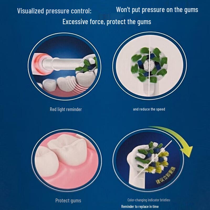 Oral-B Электрическая зубная щетка Pro Ultra, вилка CN (адаптер в комплекте)