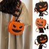 Сумка Pumpkin Fun, модная сумка через плечо, большая вместимость, универсальная сумка для телефона для подростков и девочек, дорожные сумки
