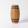 1Pc Hand Woven DIY Rattan Creative Vase Flower Arrangement Pot Home Decor