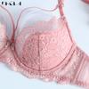DKGEA Тонкий бюстгальтер, бандажный сексуальный бюстгальтер, комплект женского кружевного нижнего белья, комплект плюс размер