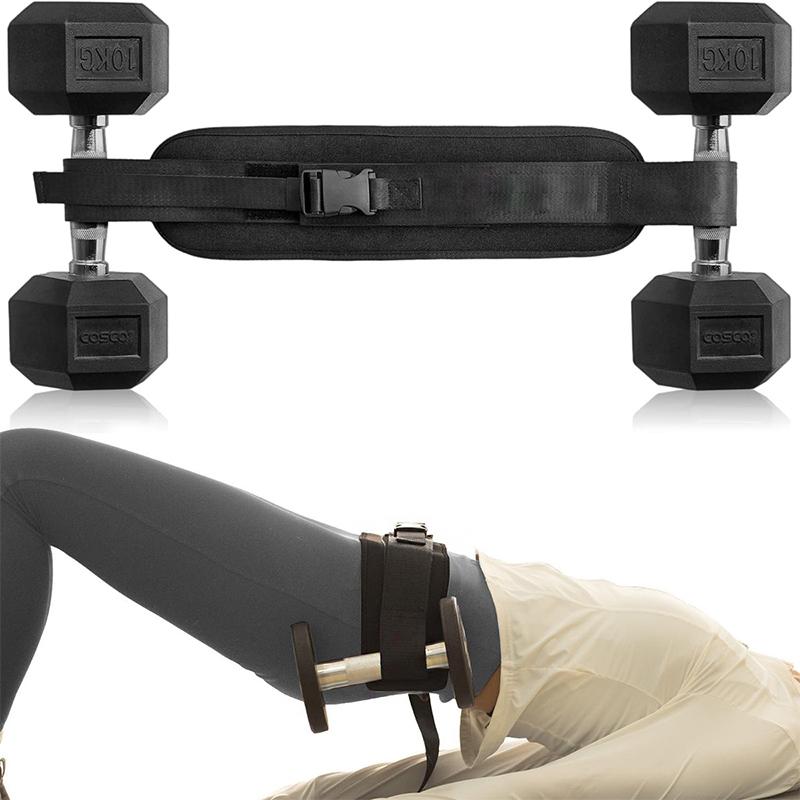 Adjustable Resistance Ergonomic Design Exercise Hip Thrust Hip Training Belt Weighted Belt Weighted Waist Training Belt