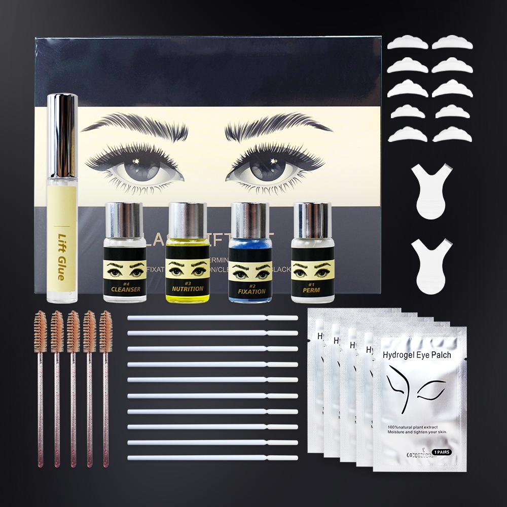 Custom Professional Keratin Eye Lashes Lifting Perming Set Premium Lash Lift Kit and Eyelash Brow Kits
