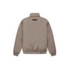 Fear of God Essentials Ss22 Half Zip Puffer Мужская верхняя одежда Desert-Taupe Gray-Brown FOG-SS22-073