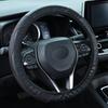 Universal Car Steering Wheel Cover, Carbon Fiber Elastic, Wear-resistant, Non-slip, No Inner Ring, for Car