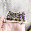 Creative Mini Flower Model Flower Height 20mm Grass Sand Table DIY Material Artificial Grass Miniature Grass Bush Plant