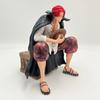18 см Фигурка Аниме One Piece Шанкс Четыре Императора Рыжеволосый Шанкс Фигурка Действия Взрослый Коллекционная Модель Кукла Игрушки Подарок