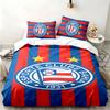 Esporte Clube Bahia 3pc set Perfect for bedroom use Comfortable bedding set includes a duvet cover and two pillowcases Ideal birthday or Christmas gif