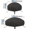 Windproof Patio Firepit Cover Waterproof Gas Firepit Cover NEW Fire Pit Cover  Outdoor