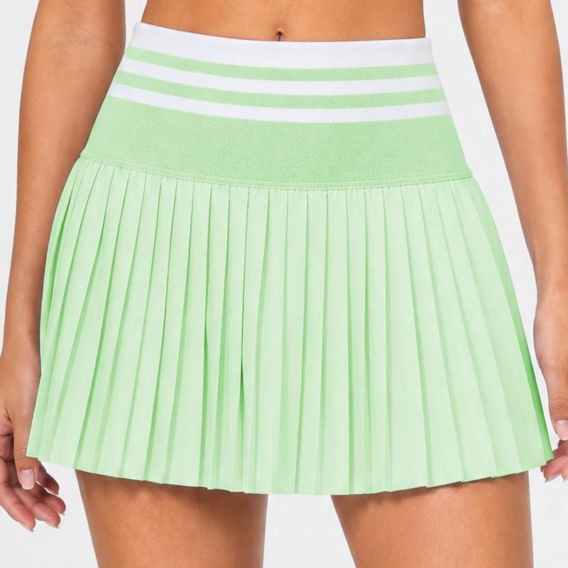 Womens Athletic Skort With Built-in Shorts Tennis Badminton Running Yoga Sportswear