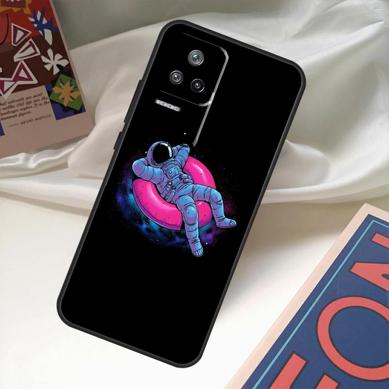 Astronaut Star Space Case For POCO X6 Pro M6 X5 X3 M5s F3 F5 Xiaomi 14 Ultra 13 12 Lite 11T 12T 13T Pro Coque