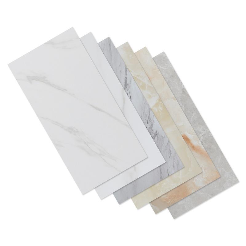 10/20 шт. 3D ПВХ 60*30 см имитация мрамора самоклеящиеся наклейки на стену водонепроницаемые наклейки для ванной комнаты и кухни домашний декор