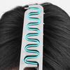 Creative Men Women Wide Tooth Textured Hair Styling Comb Fluffy Hair Root Comb Hairdressing Tool