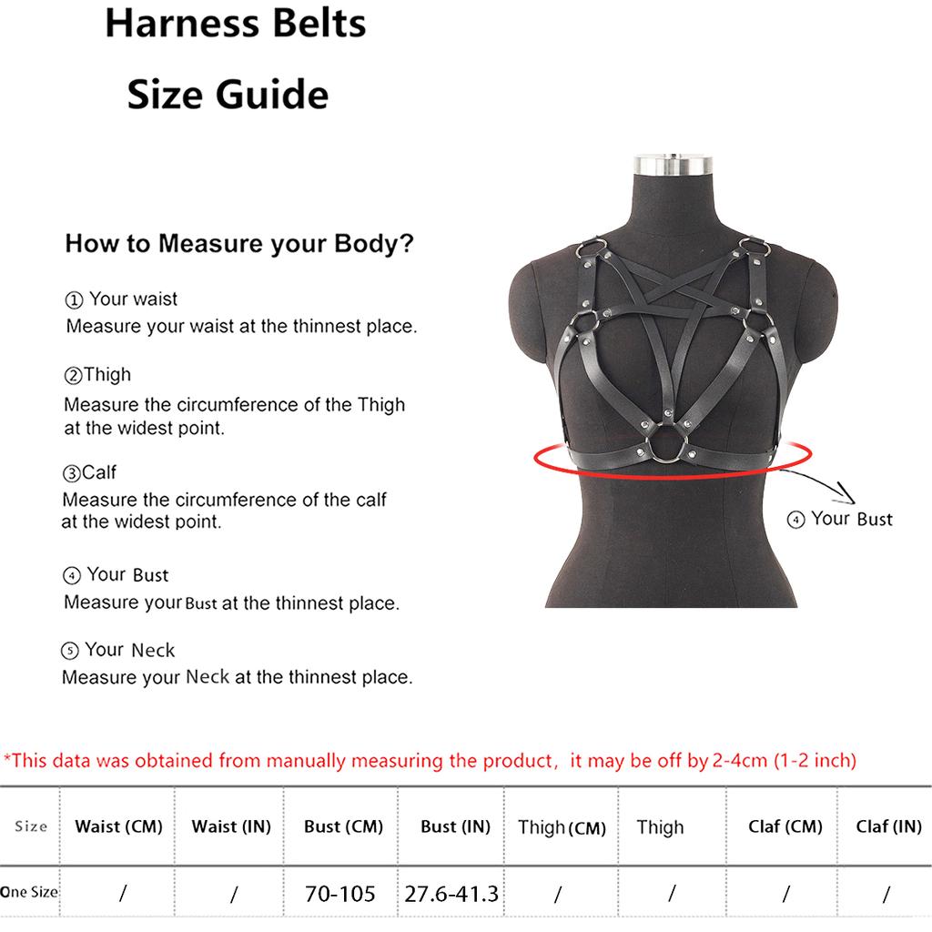 Модный женский ремень-пентаграмма из ПУ кожи, панк, боди-чейн, слингбэк, черный костюм