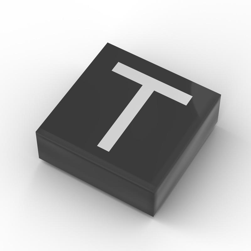 MOC 3070bpb009 Alphabet A-Z Building Blocks Set Lore 3070 Education Printed 26 Letters Bricks Toy For Children Kid Birthday Gift