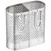 PEARL METAL Stainless Steel Perforated Dish Drainer Pocket, At Aqua, HB-3943, Silver