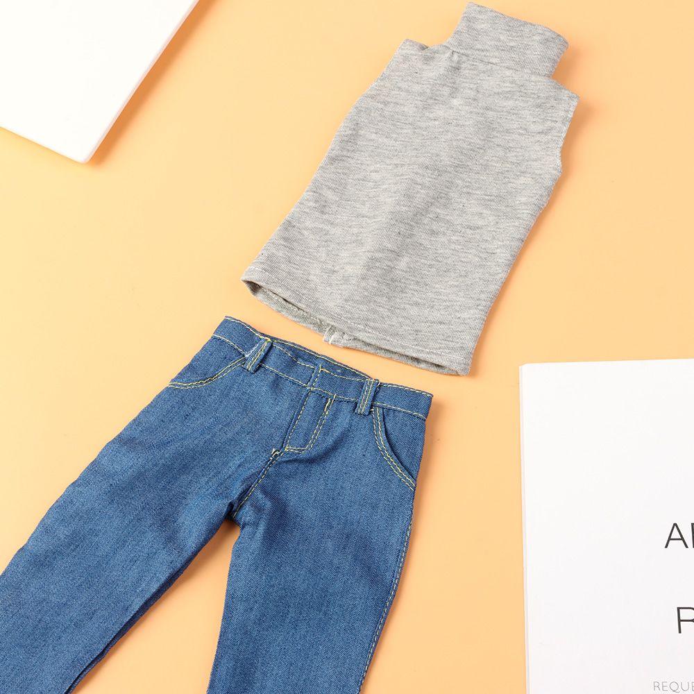 1/3 BJD Dolls Casual Wears Dolls Trousers Doll T-shirt Clothes Shirts Accessories Male Doll Jeans