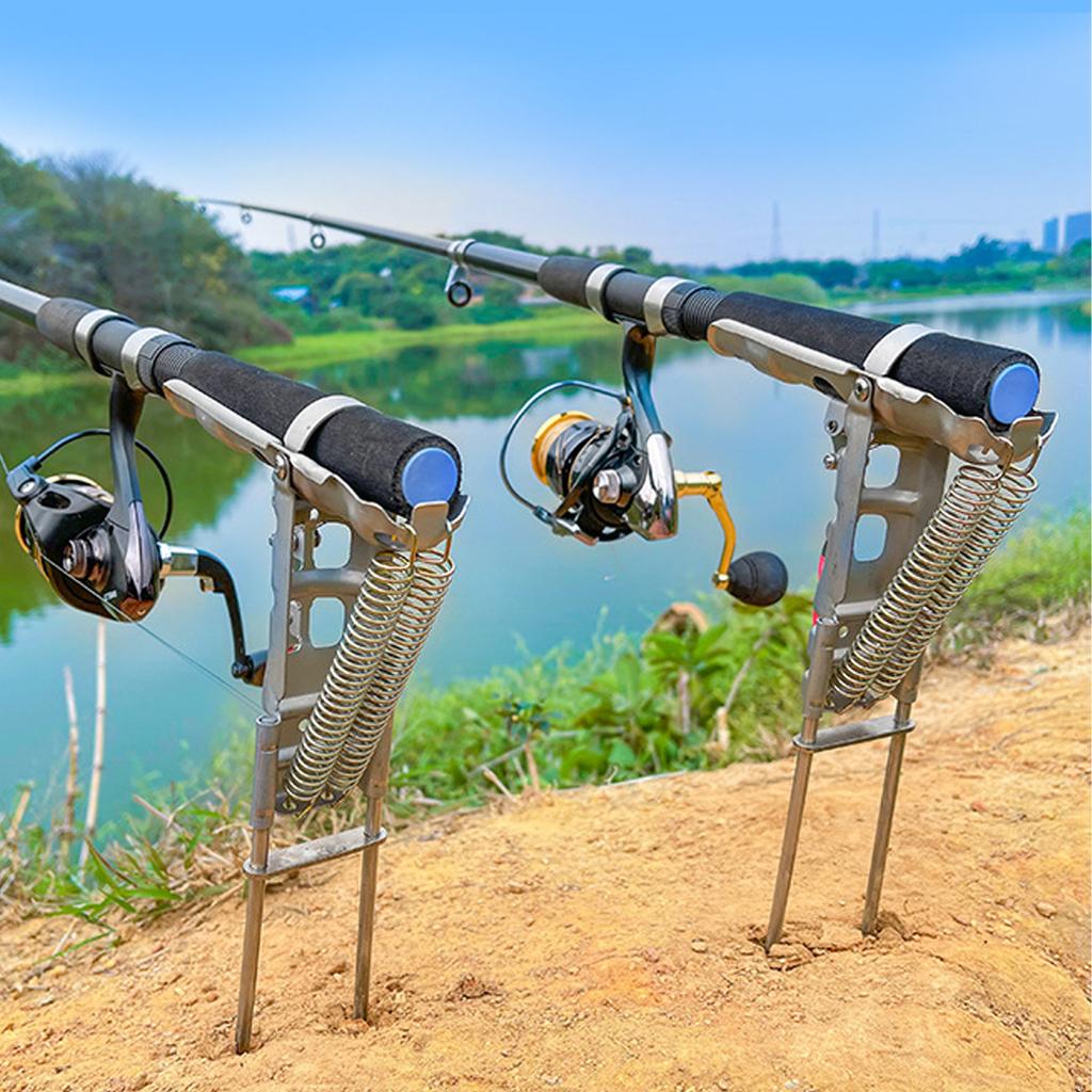 Основание для держателя удочки, подставка для удочки, автоматический пружинный держатель удочки для опорных кронштейнов на земле