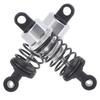 2Pcs 63mm RC Aluminium Shock Absorber Damper for TRAXXAS SLASH 2WD RC Car Upgrade PartsSilver