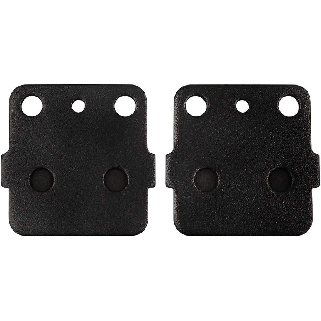 Yerbay Front and Rear Brake Pads for Yamaha Raptor 660 YFM660 2001-2004 Raptor 350 YFM350 2004-2010 for Honda TRX300 1993-2009 TRX 400 1999-2009 ATC