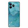 Для ZTE Blade V60 Чехол 6.72" Мраморный ТПУ Мягкий Силикон Задняя Крышка Чехлы для Телефона для ZTE Axon 60 4G Защитный Милый Рисованный с Слюдой чехол