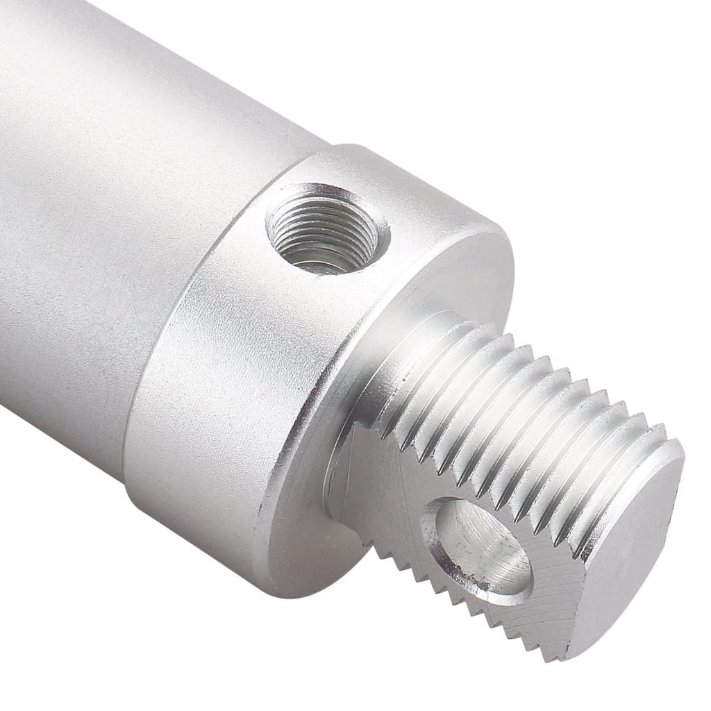 Baomain Pneumatic Air Cylinder MAL 20 X 125 Bore 0.79 Inch(20 mm),Stroke 4.92 inch(125mm),Single Rod Double Acting Stainless Steel Mini