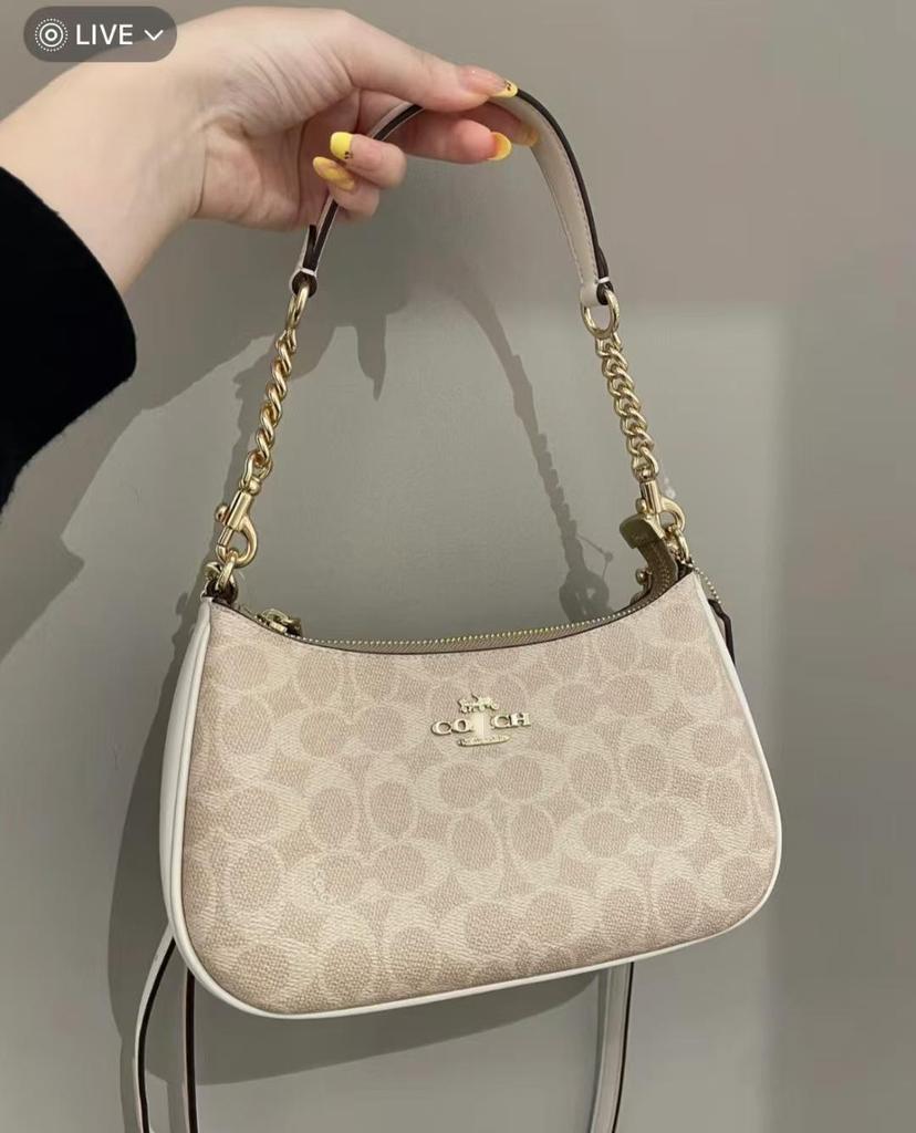 Женская классическая сумка-подмышка Koujia Teri: Универсальная однолямочная сумка-кроссбоди для повседневного и модного ношения на работу.