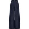 ONLY 2025 Summer High-Waist Pleated Wide-Leg Tencel Jeans