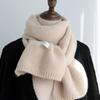 Winter Women Ladies Long Knit Scarf Warm Soft Solid Color Wool Shawl Wrap Woolen