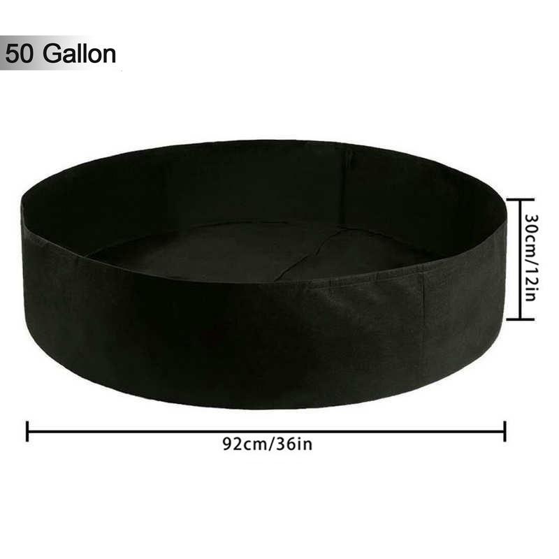 15/50/100 Gallon Large Capacity Plants Growing Bag Garden Flower Planter Elevated Vegetable Box Planting Grow Bag