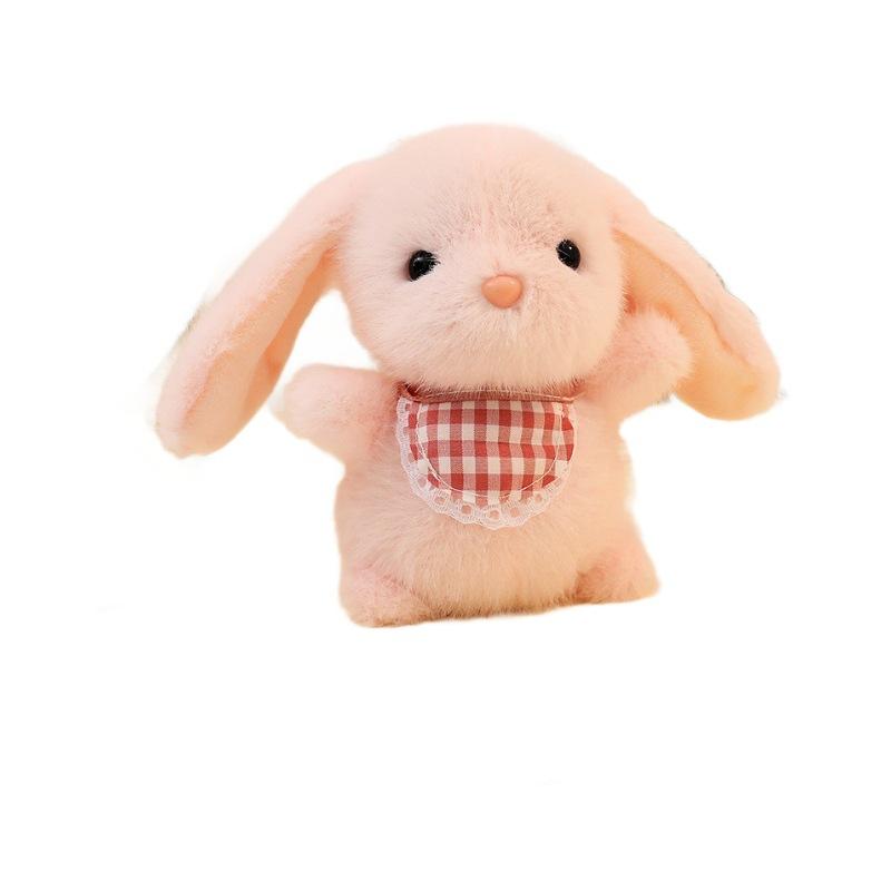 Bunny Plush Keychain Doll Machine Pendant Student Schoolbag Backpack Pendant Small Toys Boutique Girls Jewelry